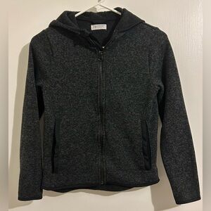 H&M Charcoal Zip-Up Hoodie
